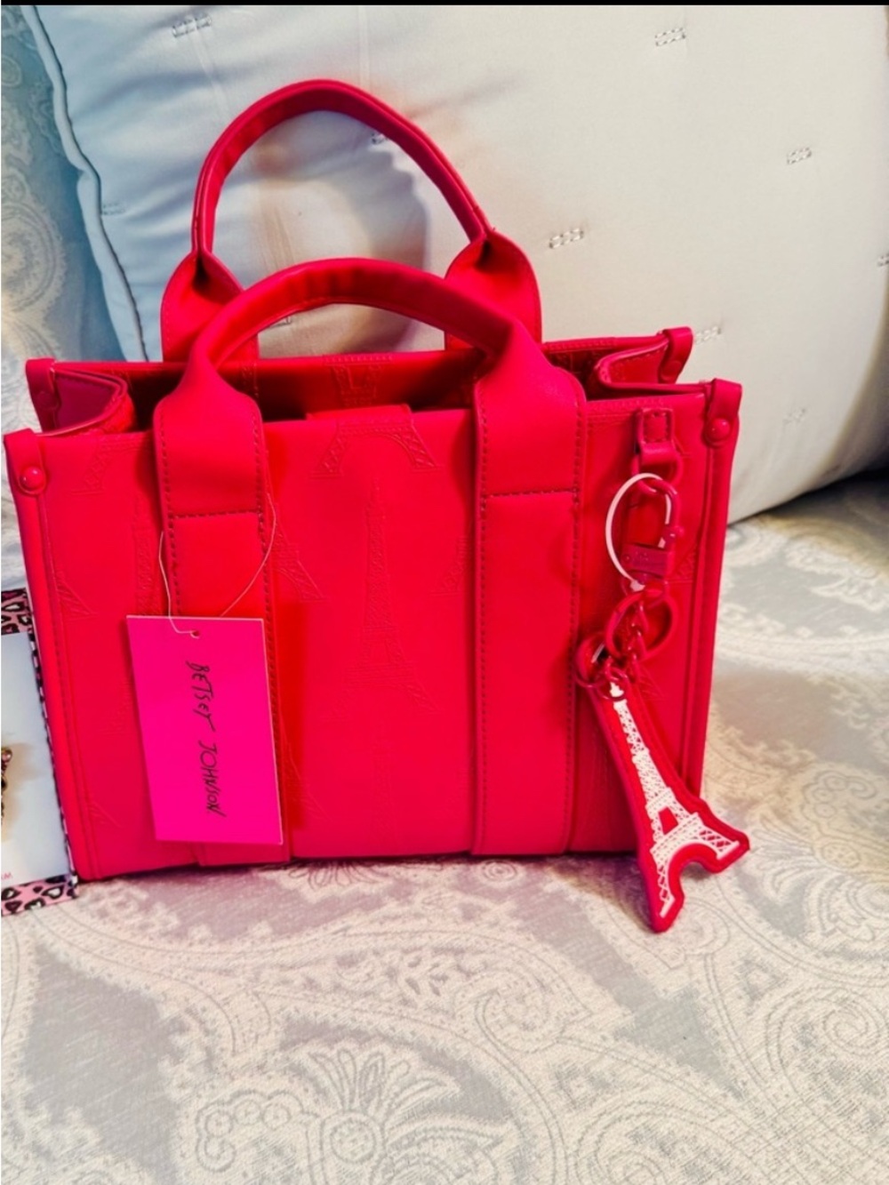 Sale! 🎉Brand New Betsey Johnson Pink Tote Bag